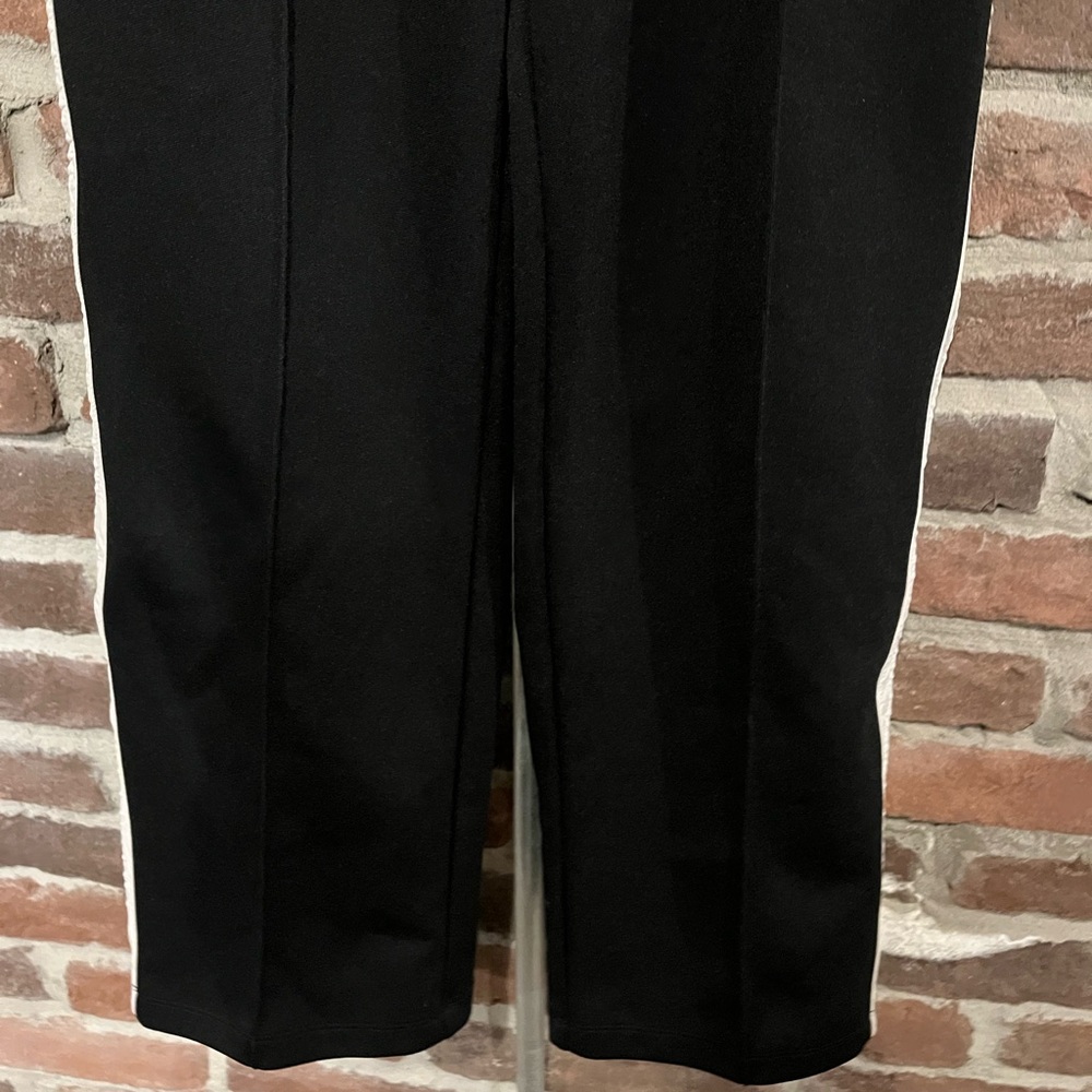 Gap Black Track Pants with White Stripes Size Small P - Picture 6 of 14